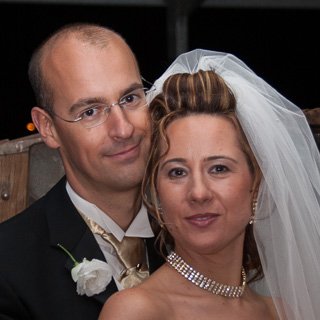 Wedding Portrait of Couple